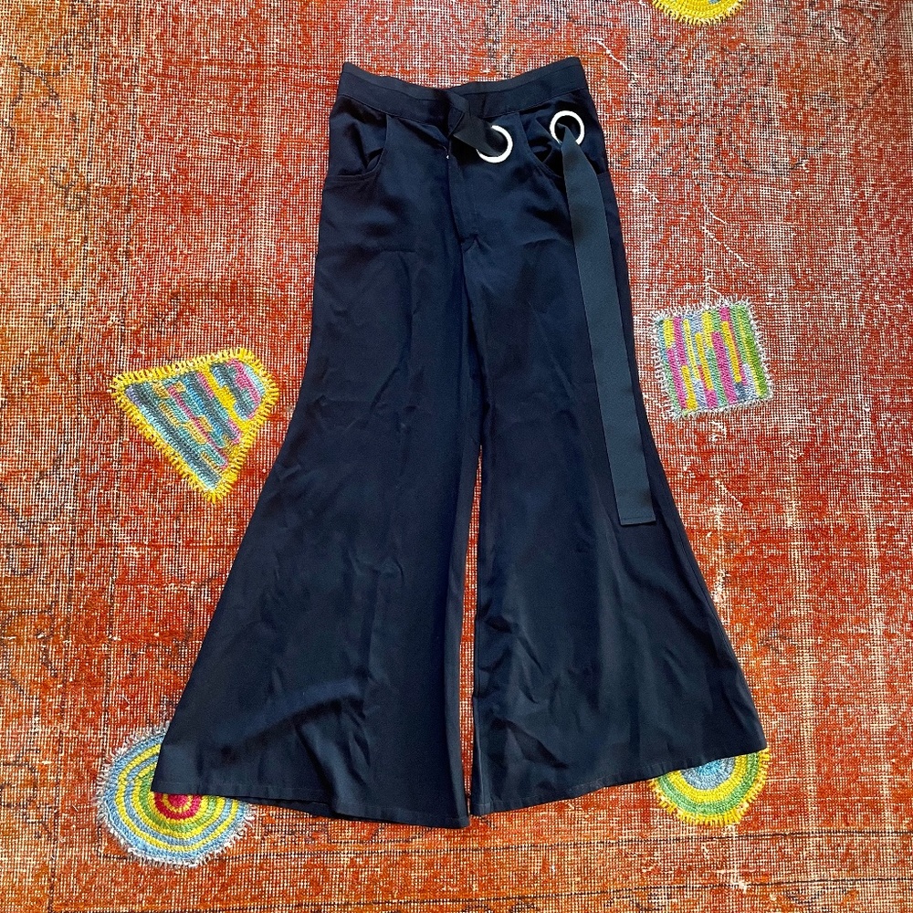 Yohji Yamamoto SS 2004  black pants, size 1